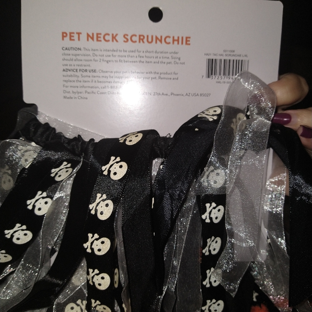 New Reflective Pet Scrunchie* S - Picture 4 of 4